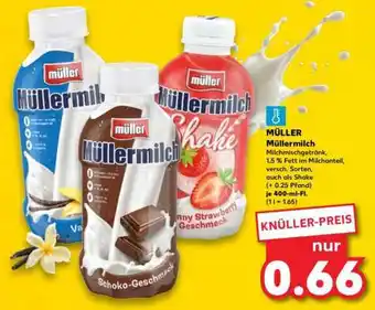 Kaufland MÜLLER Müllermilch Angebot