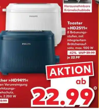 Kaufland Toaster HD2511 Angebot