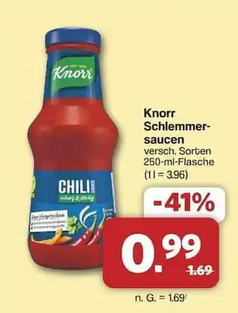 Famila Nord Ost Knorr Schlemmersaucen Angebot
