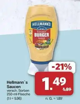 Famila Nord Ost Hellmann's Saucen Angebot