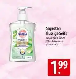 Famila Nord Ost Sagrotan flüssige Seife Angebot