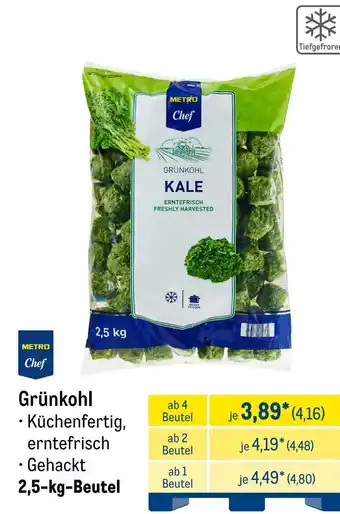 METRO METRO Chef Grünkohl Angebot