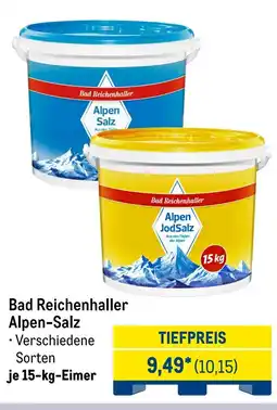 METRO Bad Reichenhaller Alpen-Salz Angebot