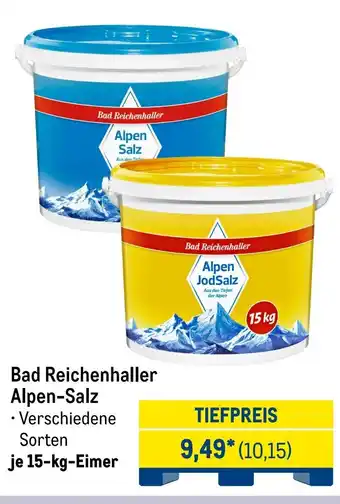 METRO Bad Reichenhaller Alpen-Salz Angebot
