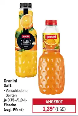 METRO Granini Saft Angebot