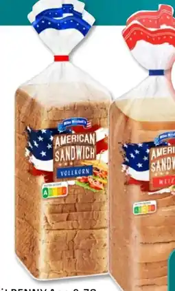 PENNY Mike Mitchell's American Sandwich Weizenbrot Angebot