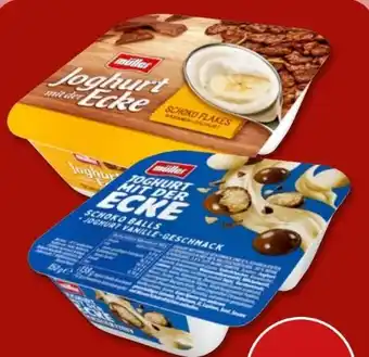 PENNY Müller Joghurt mit der Ecke Schoko Balls Vanille-Geschmack Angebot