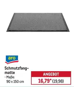 METRO aro Schmutzfangmatte Angebot