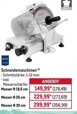 METRO METRO PROFESSIONAL Schneidemaschinen Angebot