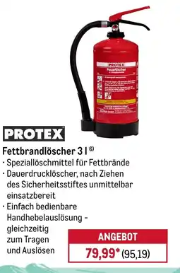 METRO PROTEX Feuerlöscher 3L Angebot