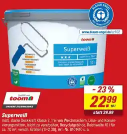 toom Baumarkt Superweiß Angebot