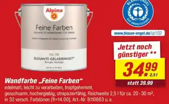 toom Baumarkt Wandfarbe „Feine Farben" Angebot