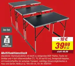 toom Baumarkt Multifunktionstisch Angebot