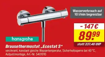 toom Baumarkt hansgrohe Brausethermostat ,,Ecostat S" Angebot