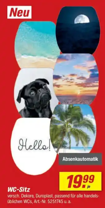 toom Baumarkt WC-Sitz Angebot