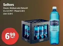 Getränke Hoffmann Selters Classic, Medium oder Naturell Angebot