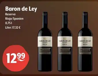 Getränke Hoffmann Baron de Ley Reserva Angebot