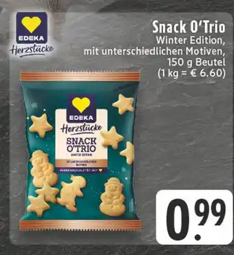 E-Center Edeka herzstücke snack o'trio winter edition Angebot