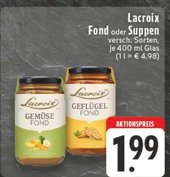 E-Center Lacroix gemüse fond Angebot