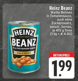E-Center Heinz beanz Angebot