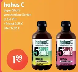 Getränke Hoffmann hohes C Super Shots Angebot