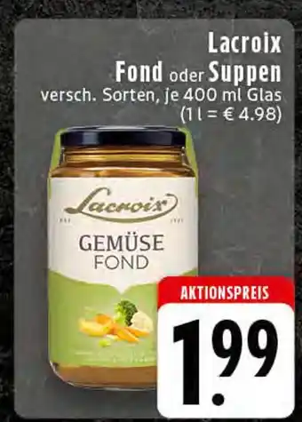 Edeka Lacroix fond oder suppen Angebot