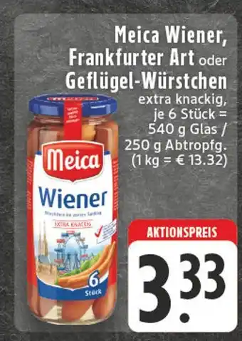 Edeka Meica wiener Angebot