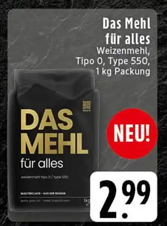 Edeka Das mehl für alles Angebot