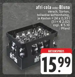 Edeka Afri cola oder bluna Angebot