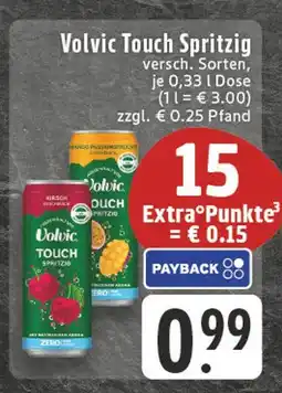 Edeka Volvic touch spritzig Angebot