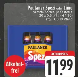 Edeka Paulaner spezi Angebot