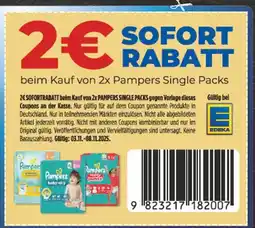 Edeka Pampers baby-dry Angebot
