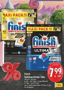 Edeka Finish powerball ultimate plus Angebot