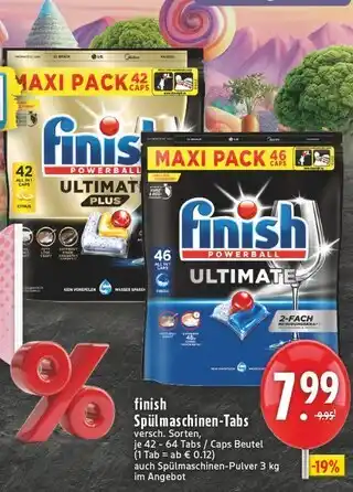 Edeka Finish powerball ultimate plus Angebot