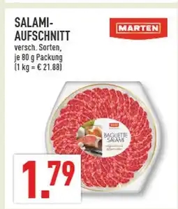 Marktkauf Marten salami-aufschnitt Angebot