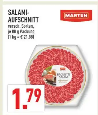 Marktkauf Marten salami-aufschnitt Angebot