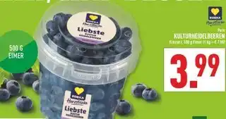 Marktkauf Edeka herzstücke liebste kulturheidelbeeren Angebot