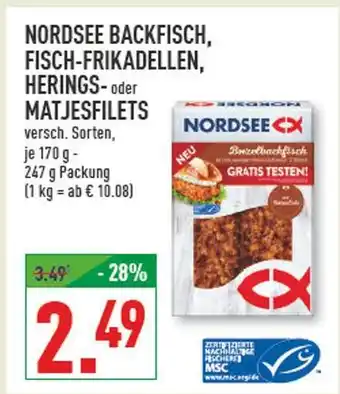 Marktkauf Nordsee backfisch Angebot