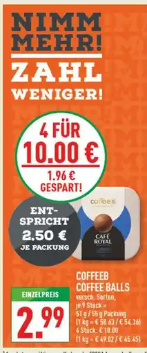 Marktkauf Coffeeb coffee balls Angebot