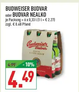 Marktkauf Budweiser budvar original czech lager Angebot