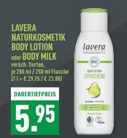 Marktkauf Lavera naturkosmetik body lotion Angebot