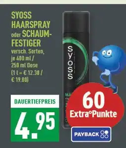 Marktkauf Syoss haarspray oder schaumfestiger Angebot