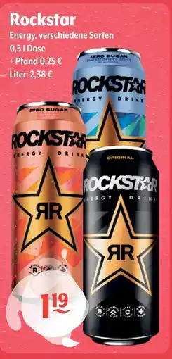 Getränke Hoffmann Rockstar Energy Angebot