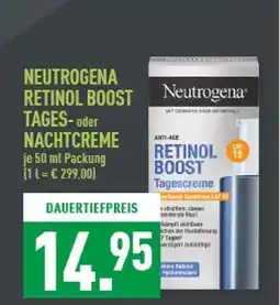 Marktkauf Neutrogena retinol boost tages- oder nachtcreme Angebot