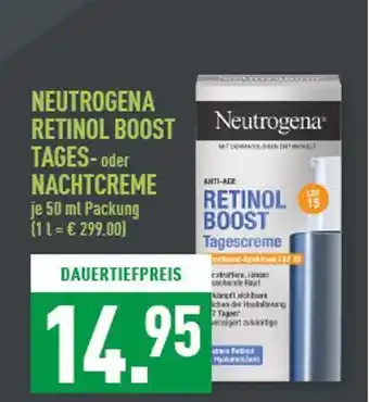 Marktkauf Neutrogena retinol boost tages- oder nachtcreme Angebot