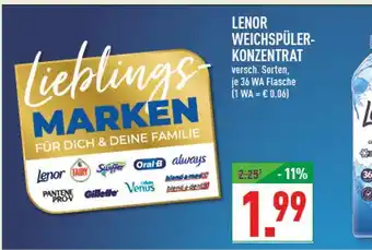 Marktkauf Lenor weichspüler-konzentrat Angebot