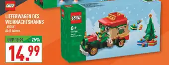 Marktkauf Lego lieferwagen des weihnachtsmanns Angebot