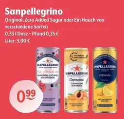 Getränke Hoffmann Sanpellegrino Original Angebot