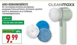 Marktkauf Cleanmaxx akku-reinigungsbürste Angebot