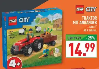 Marktkauf Lego city traktor mit anhänger Angebot